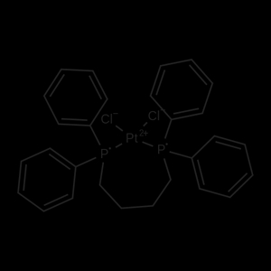 백금, [1,1 '-(1,4- 부탄디일) 비스 [1,1- 디 페닐 포스 핀 -κP]] 디클로로-(SP-4-2)-
