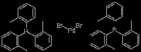 Dibromobis (Tri-ortho-tolyphosphine) Palladium (II)